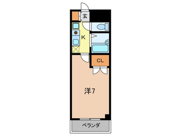 ティオ呉羽の物件間取画像